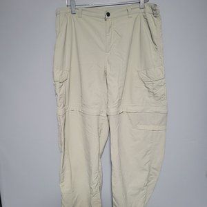 White Sierra Zip Off Hiking Pants - Women's L